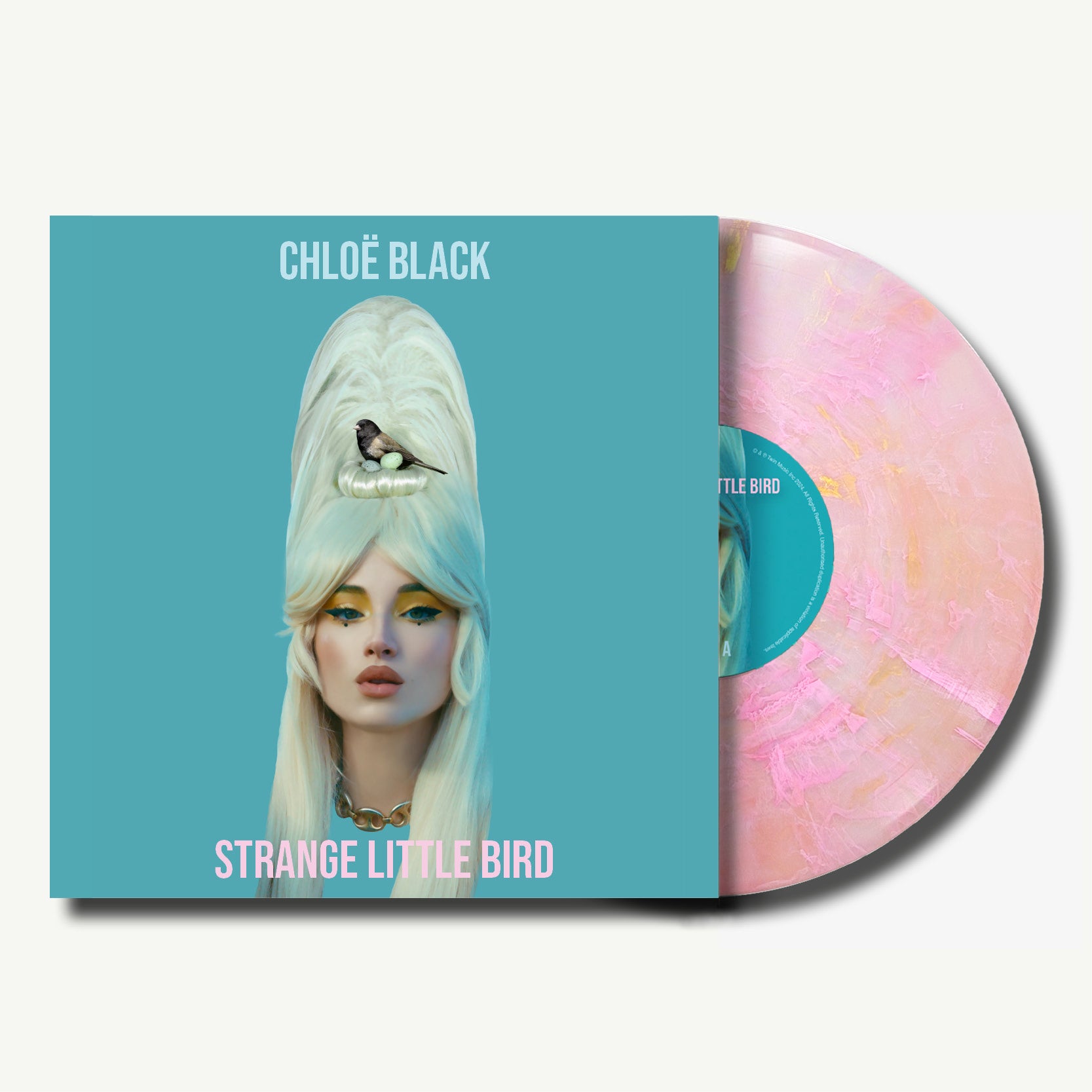 Limited Edition Pink & Gold "Strange Little Bird" Vinyl -PRE ORDER